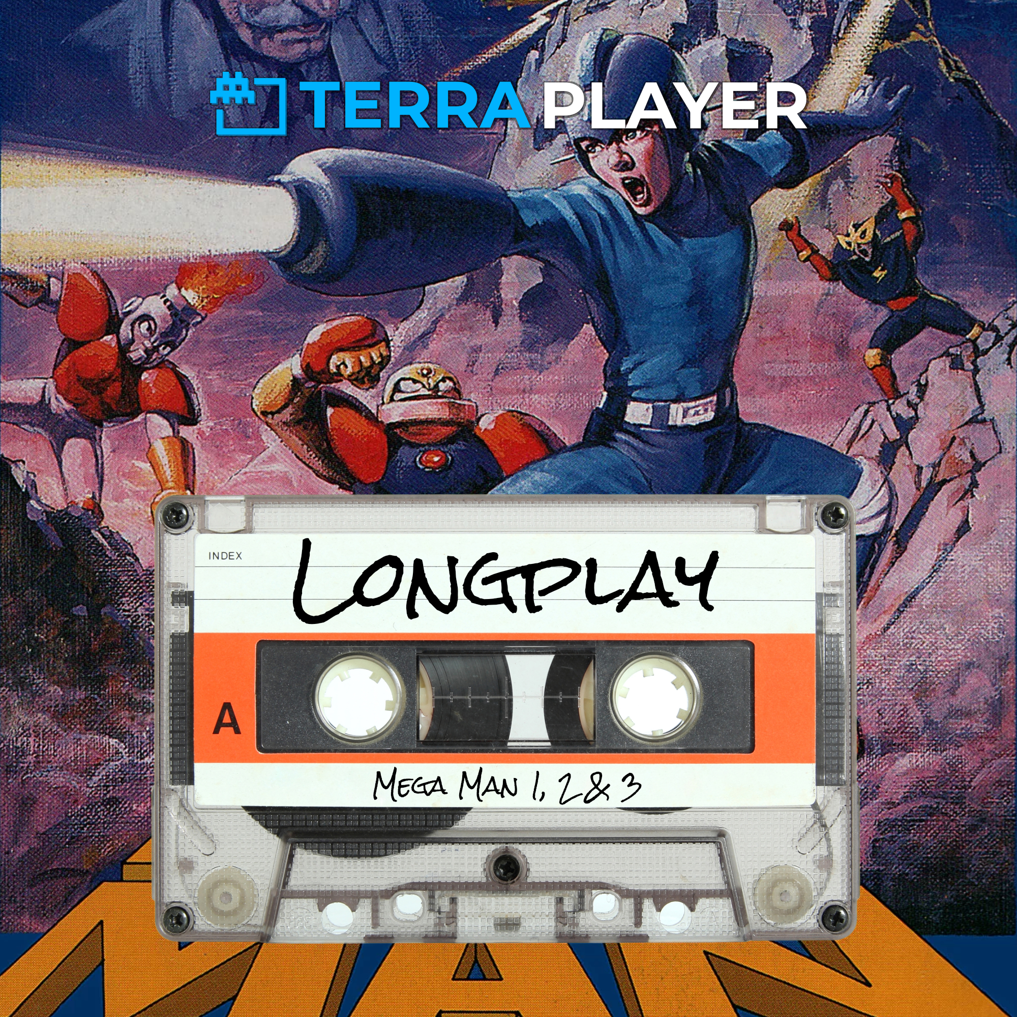 Mega Man 1, 2 & 3 - podcast episode cover